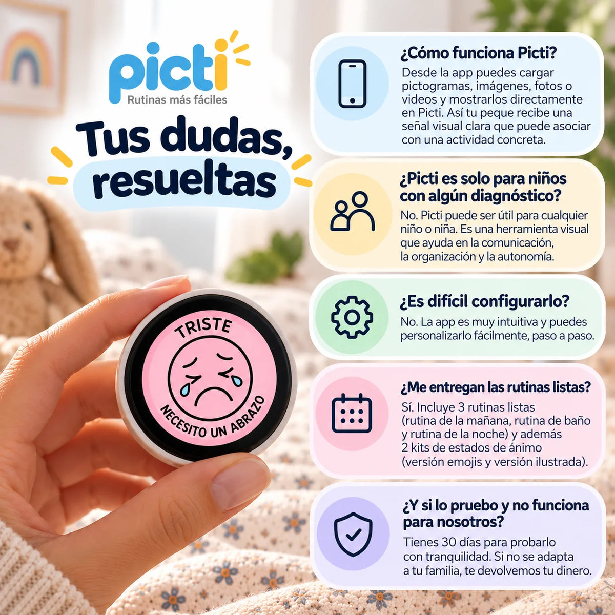 Picti™ - Apoyo visual para el día a día de tu hijo